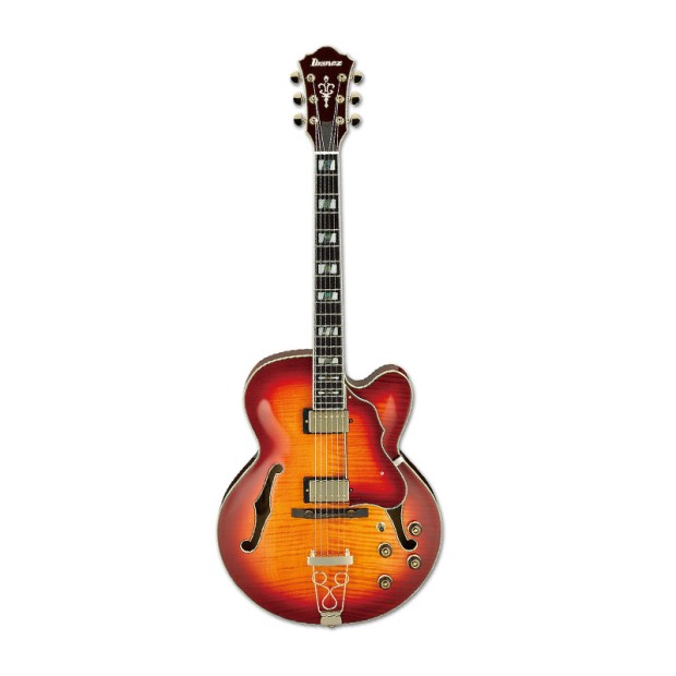 گیتار هالوبادی آیبانز IBANEZ AF155 AWB
