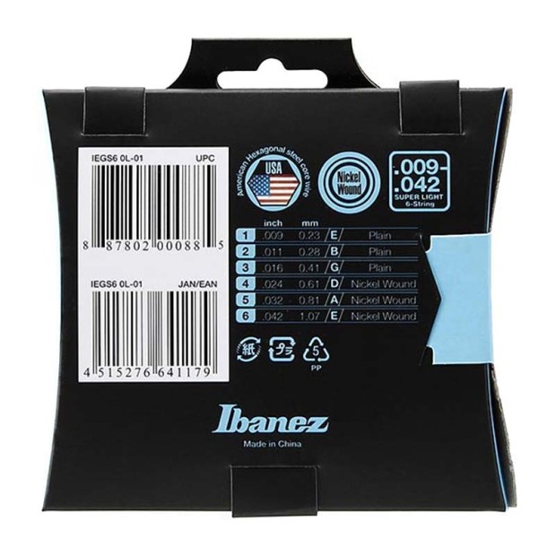 سیم گیتار الکتریک آیبانز Ibanez IEGS6