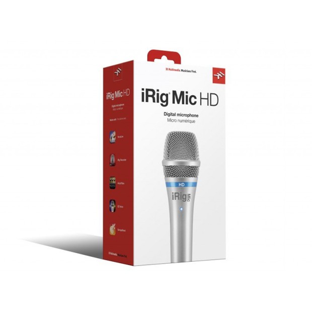 میکروفن آی کی مولتی مدیا IK Multimedia iRig Mic HD Silver