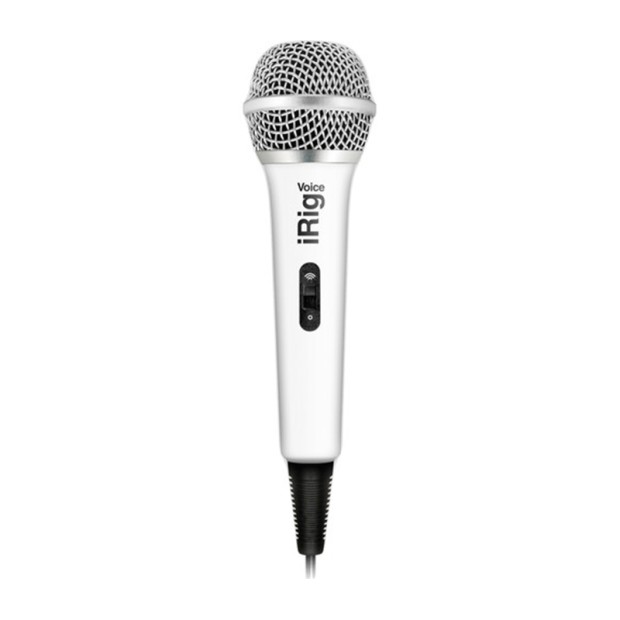 میکروفن با سیم آی کی مولتی مدیا IK Multimedia iRig Voice White