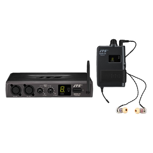 ایرفون مانیتورینگ مونو جی تی اس JTS SIEM-2T/SIEM-2R