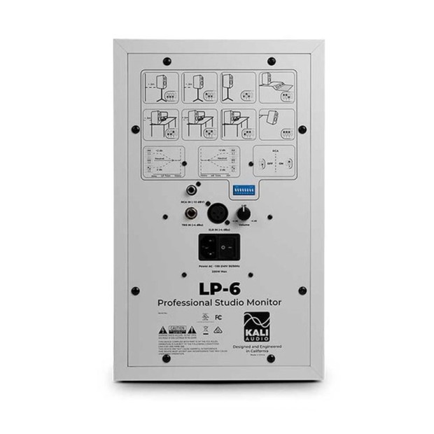 اسپیکر مانیتورینگ کالی آدیو Kali Audio LP-6 V2 6.5 inch White
