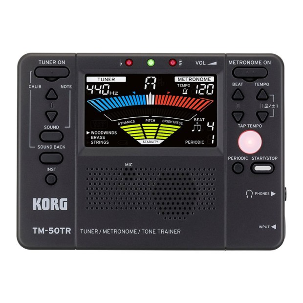 تیونر گیتار کرگ Korg TM-50TR-BK