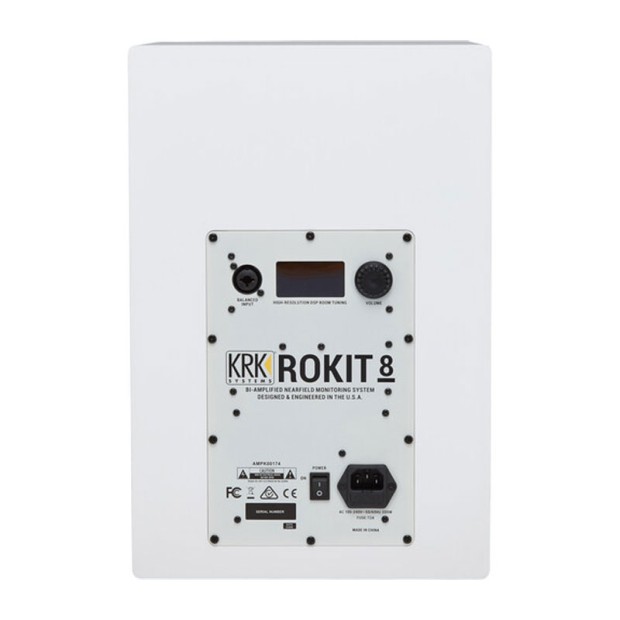اسپیکر مانیتورینگ کی آر کی KRK Rokit 8 G4 White Noise