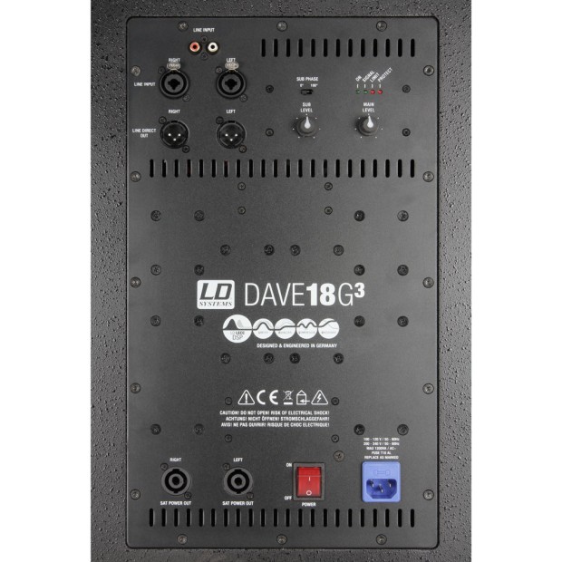 اسپیکر | باند اکتیو ال دی سیستم LD SYSTEMS DAVE 18 G3