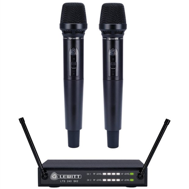 میکروفن بیسیم لویت Lewitt LTS 240 Dual C+D