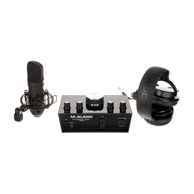 کارت صدا و پکیج استودیو ام آدیو M-Audio M-Track 2x2 Vocal Studio Pro