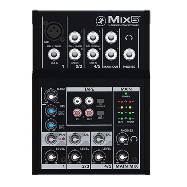 میکسر صدا مکی Mackie Mix5