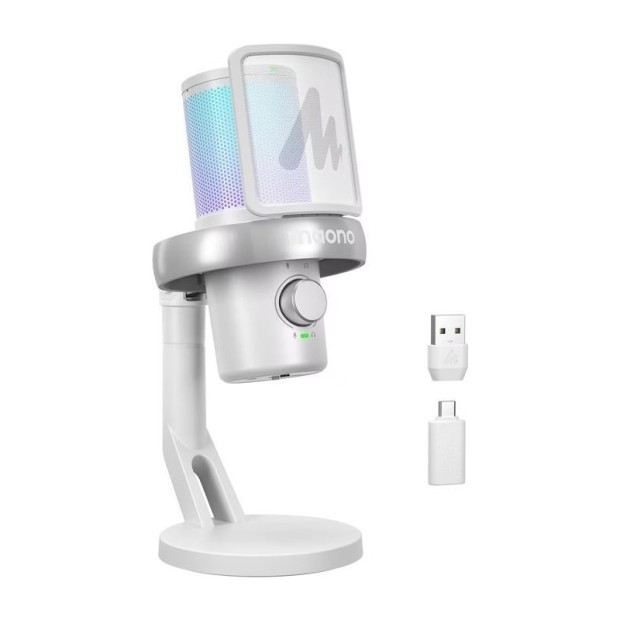 میکروفون یو اس بی ماونو Maono DM40 Pro White