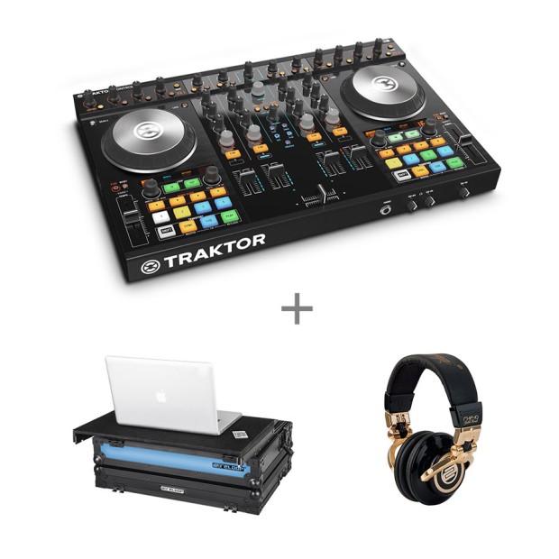پکیج دی جی کنترلر نیتیو اینسترومنتز Native Instruments Traktor S4 MK2 Package