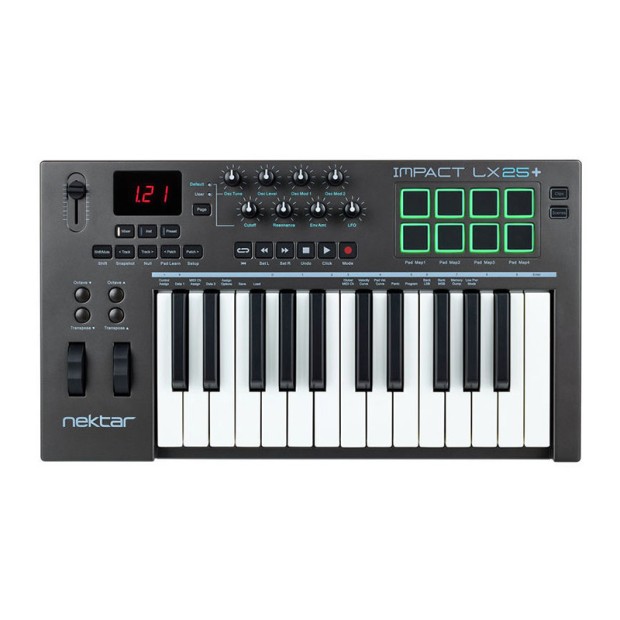میدی کنترلر نکتار Nektar Impact LX25+