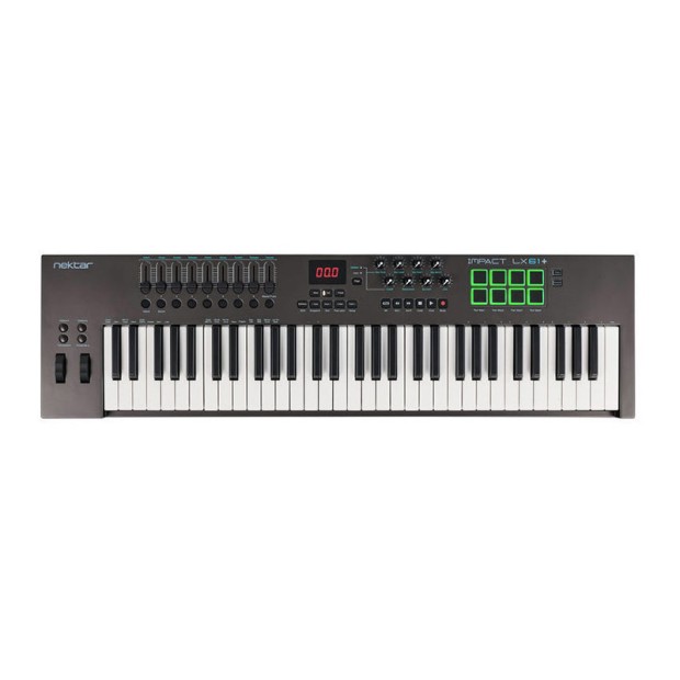 میدی کنترلر نکتار Nektar Impact LX61+