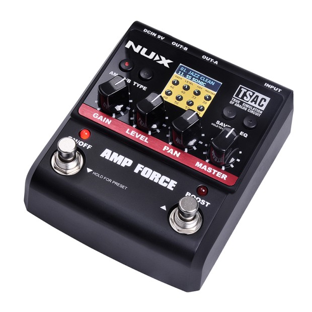 افکت گیتار الکتریک Nux Nux Amp Force