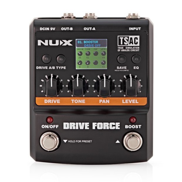 افکت گیتار الکتریک Nux Nux Drive Force 