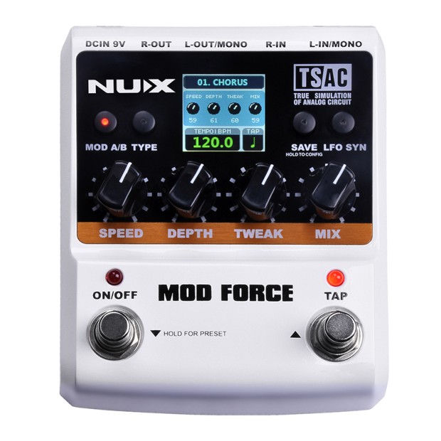 افکت گیتار الکتریک Nux Nux Mod Force