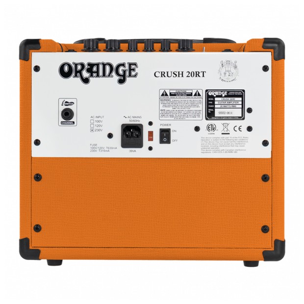 آمپلی فایر گیتار اورنج ORANGE Crush 20 RT