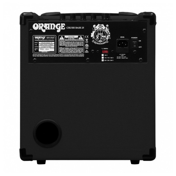 آمپلی فایر گیتار اورنج ORANGE Crush Bass 25 BK