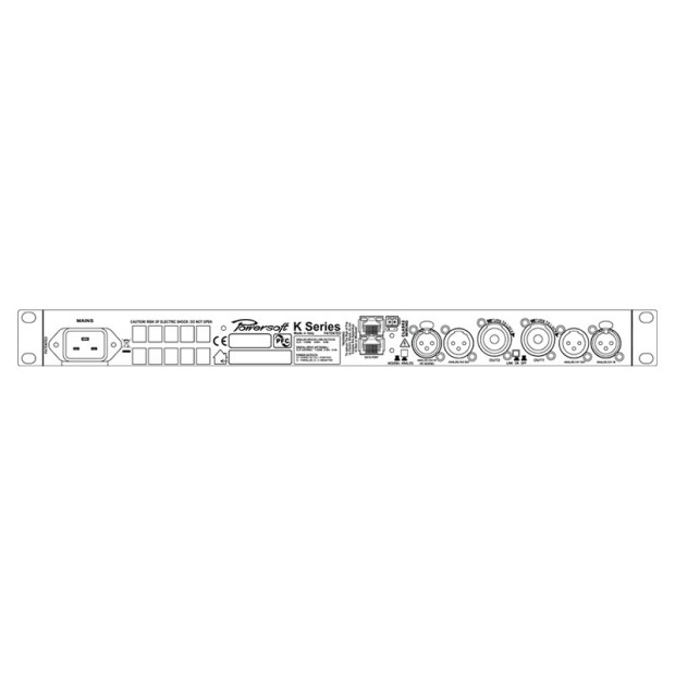 آمپلی فایر پاورسافت آدیو Powersoft Audio K2