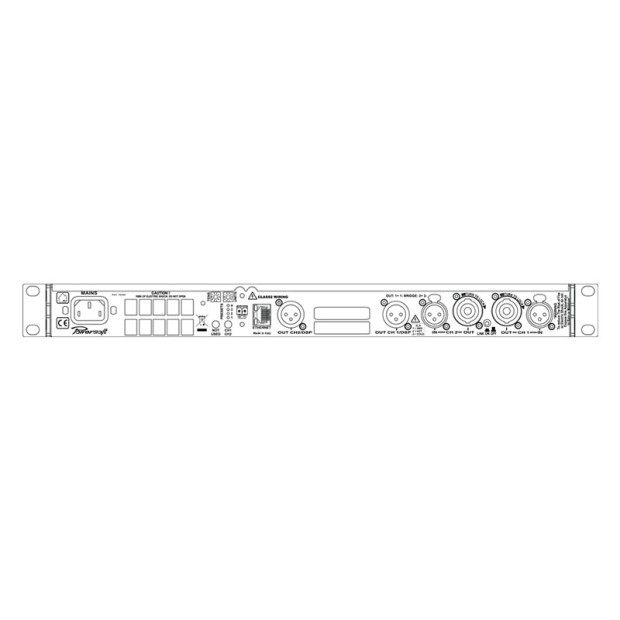 آمپلی فایر پاورسافت آدیو Powersoft Audio M30D
