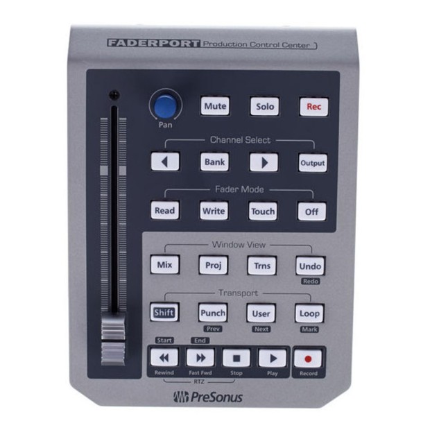 کنترلر نرم افزار پریسونوس Presonus FaderPort