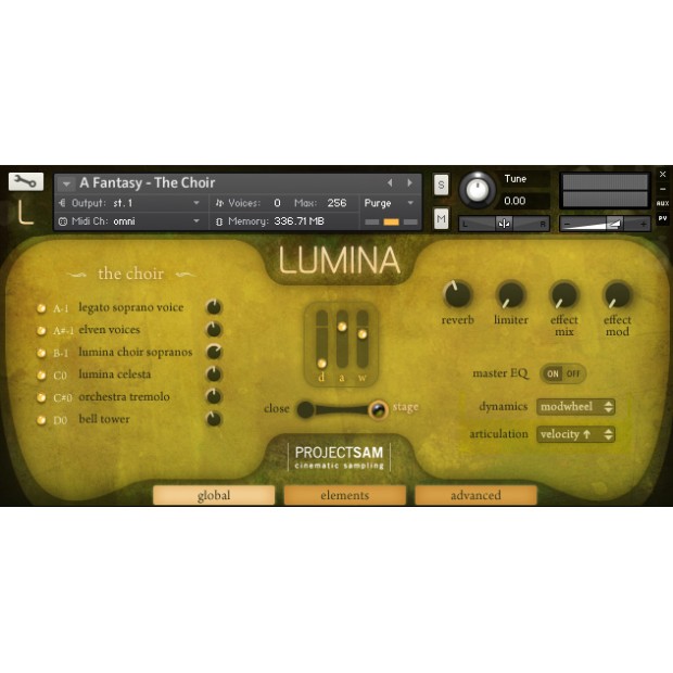 وی اس تی  پراجکت سم ProjectSam Symphobia 3 Lumina
