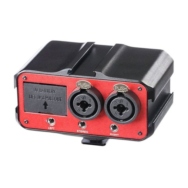 میکسر میکروفن مخصوص دوربین سارامونیک Saramonic SR-PAX1