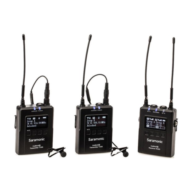 میکروفن بیسیم سارامونیک Saramonic UwMic9S Kit 2