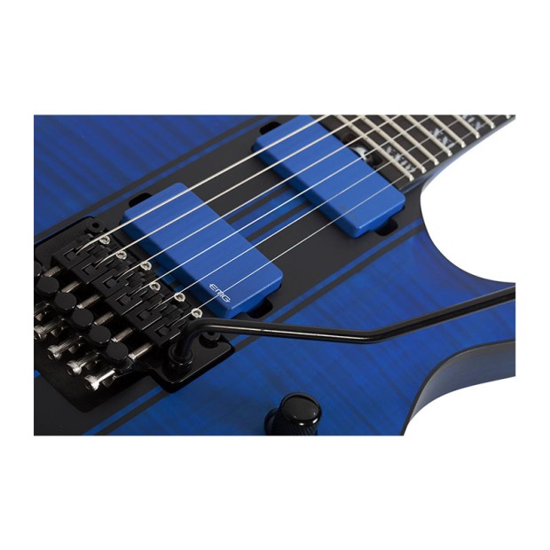 گیتار الکتریک شکتر Schecter Banshee GT-6 FR Satin Trans Blue STBLU SKU #1520