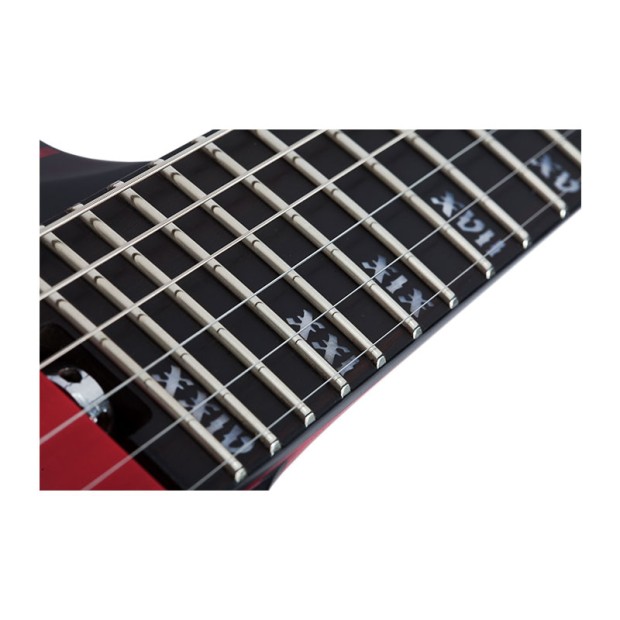 گیتار الکتریک شکتر Schecter Banshee GT-6 FR Satin Trans Red STR SKU #1523