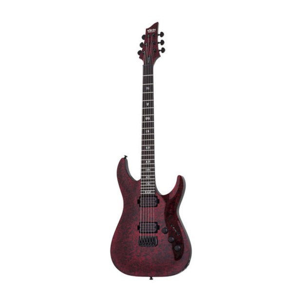 گیتار الکتریک شکتر Schecter C-1 Apocalypse Red Reign SKU #3055
