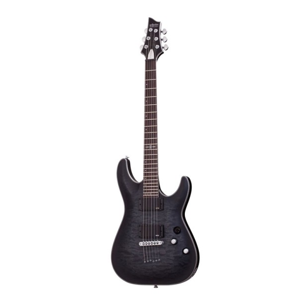 گیتار الکتریک شکتر Schecter C 1 Platinum See Thru Black Satin