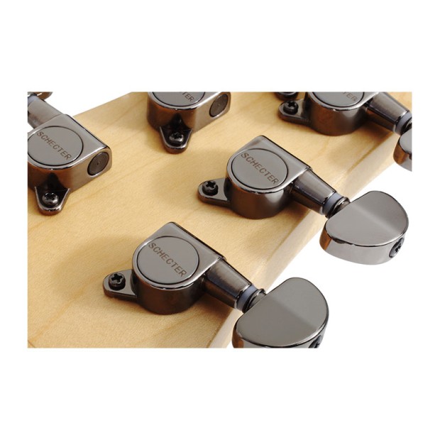 گیتار الکتریک شکتر Schecter C-1 SGR Midnight Satin Black MSBK SKU #3801