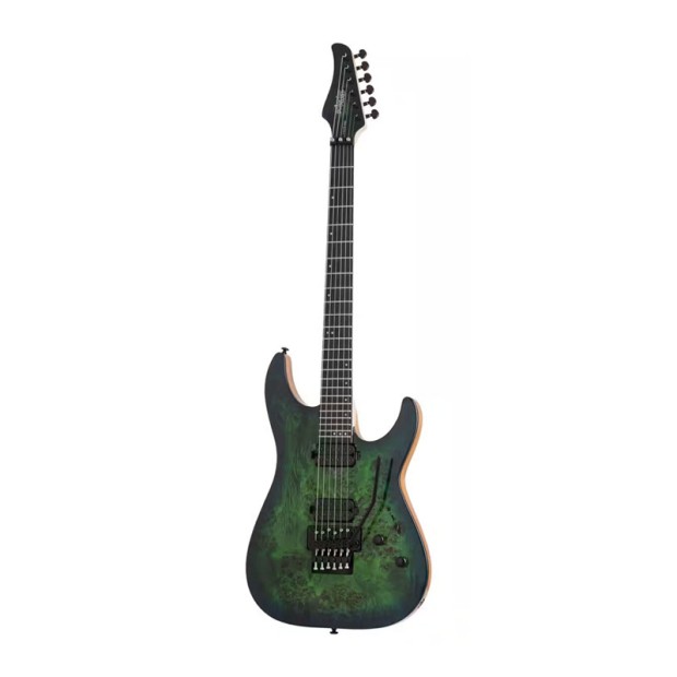 گیتار الکتریک شکتر Schecter C 6 FR Pro Aqua Burst