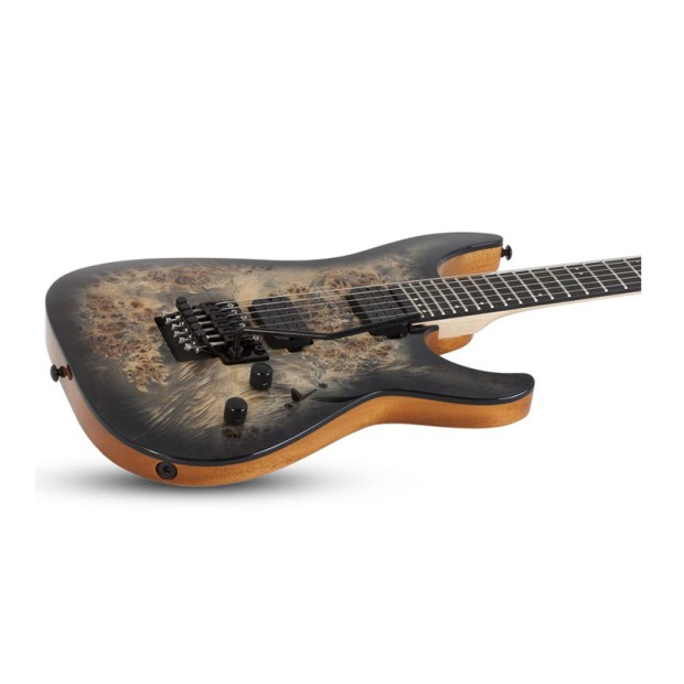 گیتار الکتریک شکتر Schecter C 6 FR Pro Charcoal Burst