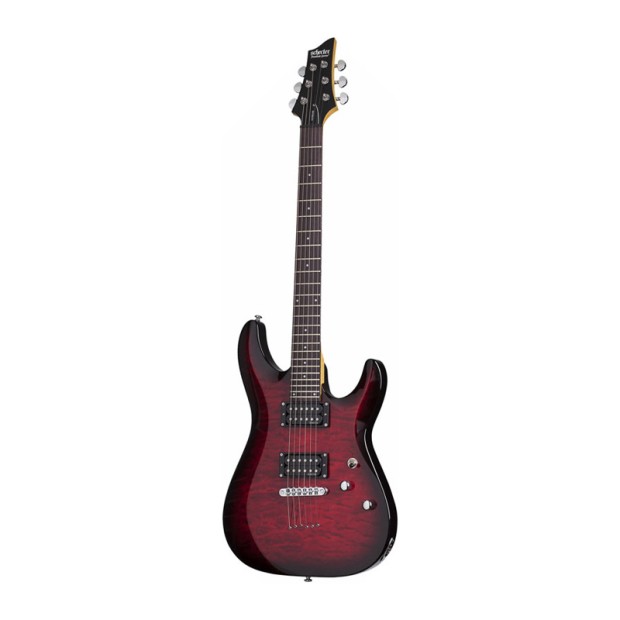 گیتار الکتریک شکتر Schecter C 6 Plus See Thru Cherry Burst