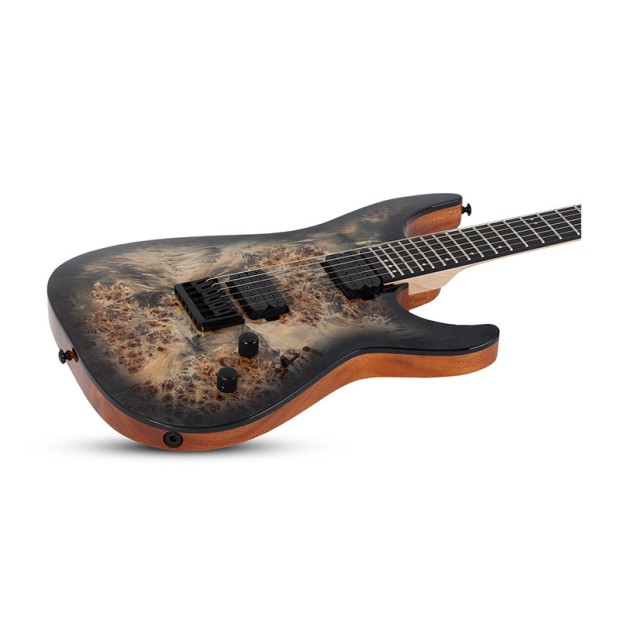 گیتار الکتریک شکتر Schecter C 6 Pro Charcoal Burst