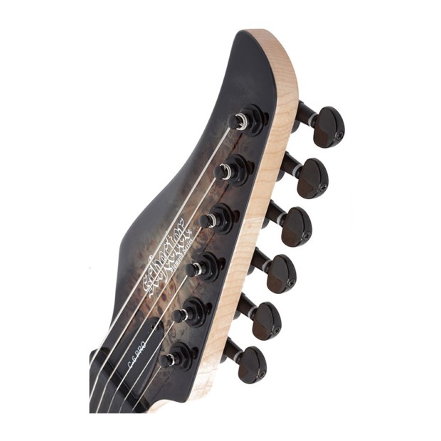 گیتار الکتریک شکتر Schecter C 6 Pro Charcoal Burst