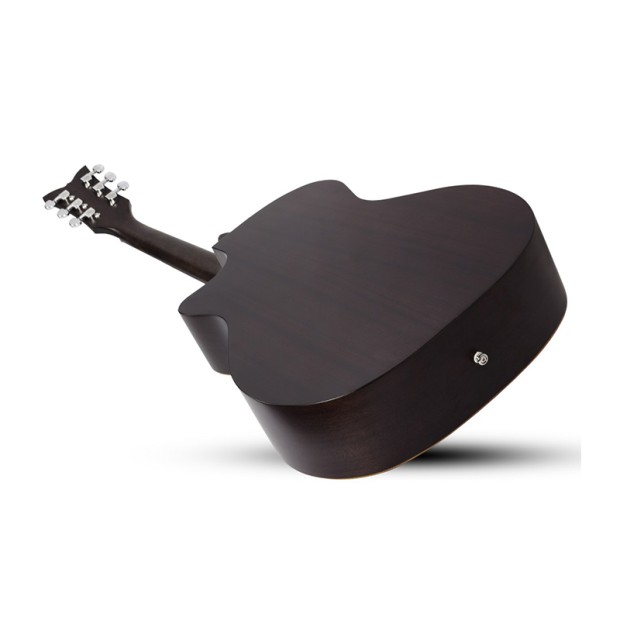 گیتار آکوستیک شکتر Schecter Deluxe Acoustic Satin See Thru Black SSTBLK SKU #3716