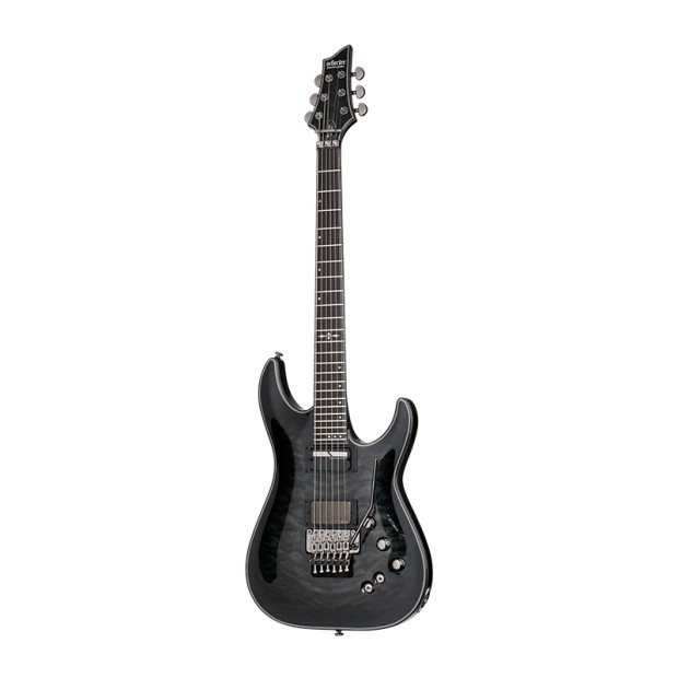 گیتار الکتریک شکتر Schecter Hellraiser Hybrid C-1 FR S Trans Black Burst TBB SKU #1957