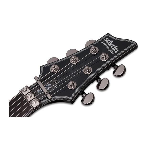 گیتار الکتریک شکتر Schecter Hellraiser Hybrid C-1 FR S Trans Black Burst TBB SKU #1957