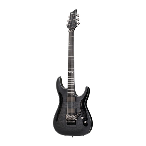 گیتار الکتریک شکتر Schecter Hellraiser Hybrid C-1 FR Trans Black Burst TBB SKU #1923