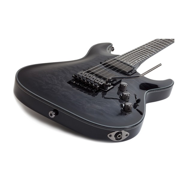 گیتار الکتریک شکتر Schecter Hellraiser Hybrid C-1 FR Trans Black Burst TBB SKU #1923