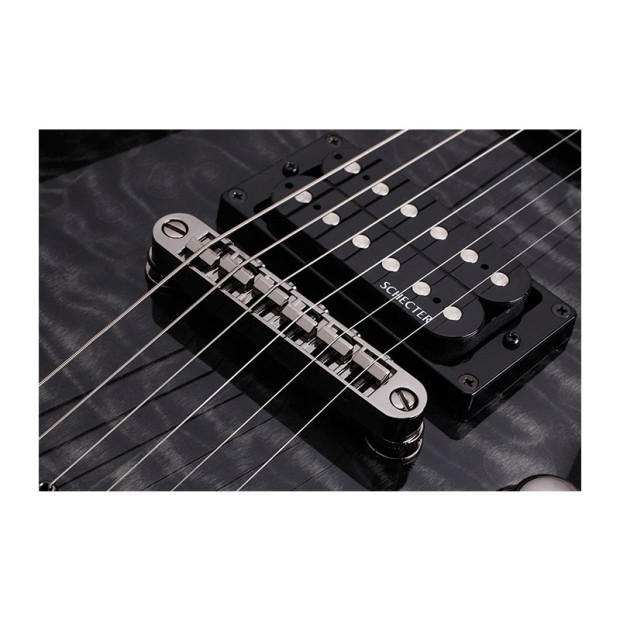 گیتار الکتریک شکتر Schecter Omen Extreme-6 See-Thru Black STBLK SKU #2025