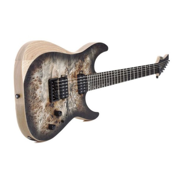 گیتار الکتریک شکتر Schecter Reaper-6 Satin Charcoal Burst SKU #1500