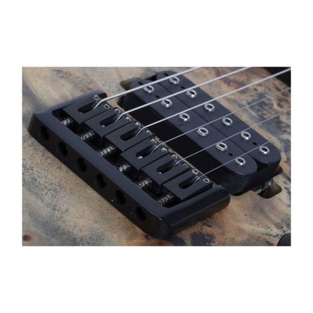 گیتار الکتریک شکتر Schecter Reaper-6 Satin Charcoal Burst SKU #1500