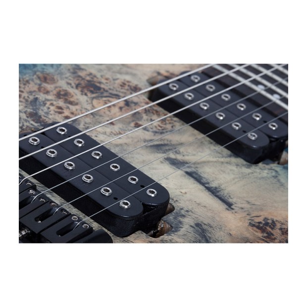گیتار الکتریک شکتر Schecter Reaper-6 Satin Sky Burst SSKYB SKU #1501