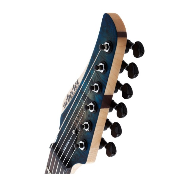 گیتار الکتریک شکتر Schecter Reaper-6 Satin Sky Burst SSKYB SKU #1501