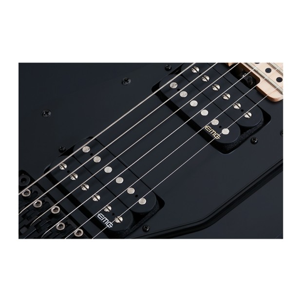 گیتار الکتریک شکتر Schecter Sun Valley Super Shredder FR Satin Black