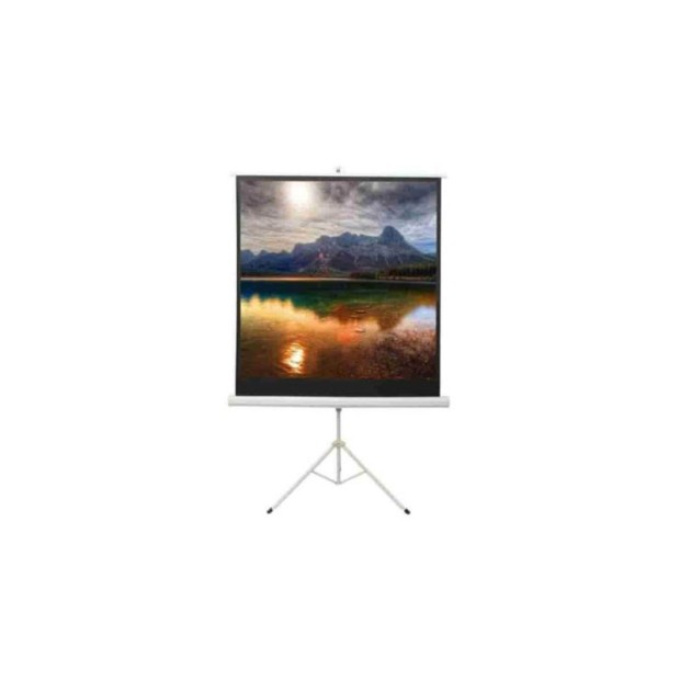 پرده نمایش اسکوپ Scope 180x180 Projection Screen With Stand