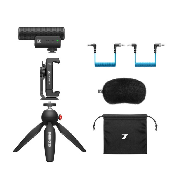 کیت میکروفون مخصوص موبایل  سنهایزر Sennheiser MKE 400 Mobile Kit